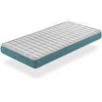 Matelas bebe 70x140 ekozen mousse, epaisseur 11 cm respirante et ergonomique. fermete ideal pour bebe ...