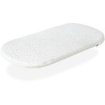 Xaluca - matelas de couffin 75x40 epaisseur 3 cm 2 in 1:matelas pour landau, nacelle, berceau + protege ...