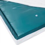 Matelas double à eau 160 x 200 cm en vinyle sans stabilisation cadre en mousse mono Matelas double à eau 160 x 200 cm en vinyle sans stabilisation cadre en mousse mono