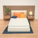 Miasuite - matelas 120x190 � mousse � m�moire de forme, hauteur 15 cm simple