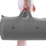 Matelas futon de voyage coton gris clair 70x190 Matelas futon de voyage coton gris clair 70x190