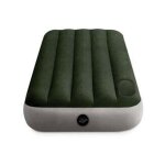 Matelas gonflable 1 personne & gonfleur  airbed  191cm vert