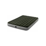 Matelas gonflable intex downy + gonfleur a pied intgr - 2 places large