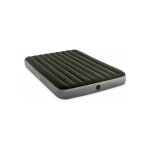 Matelas gonflable intex downy prestige 2 places 203 x 152 x 25 cm + gonfleur lectrique  piles