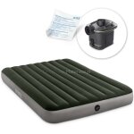 Matelas gonflable intex downy prestige 2 places 203 x 152 x 25 cm + gonfleur électrique à piles Matelas gonflable intex downy prestige 2 places 203 x 152 x 25 cm + gonfleur électrique à piles