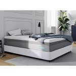 Deco in paris - matelas hybrid 140 x 190 cm ressorts ensach�s et m�moire de forme