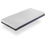 Matelas juvenil 80x160 platon spring, epaisseur 20 cm, dehoussable, moussee a memoire, ressorts et ergonomique ...