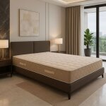 Matelas latex 23 cm trs ferme avec oreiller visco et alse pour sommier lectrique 7 zones de confort ...