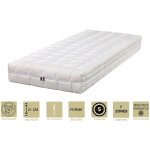 Matelas 70x190 cm ferme 21 cm - special sommier electrique - housse dehoussable lavable - 7 zones de ...