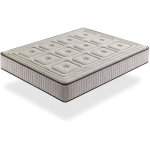 Xaluca - matelas naturel ressorts ensaches 160x200 organic natura, �paisseur 27 cm, 100% coton et lin ...