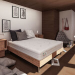 Baldiflex - matelas ressort - 1600 ressorts ensach�s - mesure 70x200 cm