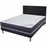 Matelas + sommier tapissier 140x190 ressorts - ramage - soutien ferme Matelas + sommier tapissier 140x190 ressorts - ramage - soutien ferme