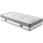 Matelas spring mousse � m�moire de forme + ressorts ensach�s - �paisseur 30cm - 90x190cm