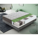 Materassiedoghe - matelas ressorts ensach�s 200x200 cm accueil m�moire de forme epaisseur 25 cm