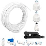 Matériau pom tuyau frigo alimentation en eau, kit de universel raccord pour purificateur d'eau, set de ... Matériau pom tuyau frigo alimentation en eau, kit de universel raccord pour purificateur d'eau, set de ...