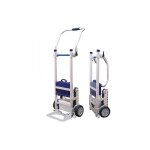 Matis�re ? diable �lectrique escalier pliable ? charge 105kg ? pelle 510x220mm ? roues �150mm en caoutchouc ...