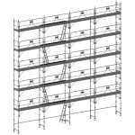 Matisère - echafaudage 156m² : structure + planchers + plinthes + garde - corps - multidirectionnel - ... Matisère - echafaudage 156m² : structure + planchers + plinthes + garde - corps - multidirectionnel - ...