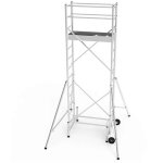 Matisre - echafaudage pour escalier 1 plateau - hauteur de plateforme de 3. 07m. hauteur de travail ...