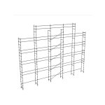 Matis�re - echafaudage fixe de fa�ade 180m� - structure seule + lisses - duo180 - s