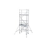 Matisre - echafaudage pliant - hauteur de travail maximale de 5. 65m - pop416l