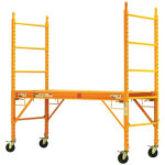 Matis�re - echafaudage roulant acier - hauteur travail max 3. 20m - 9901a0100