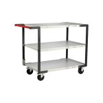 Matisre - servante d'atelier monte - chariot industriel volutif - 3 plateaux 1000x595mm - charge max ...