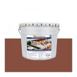 Matpro - etanchéité extérieure renforcée pour toitures, balcons et terrasses plates - 10 kg rouge tuile ... Matpro - etanchéité extérieure renforcée pour toitures, balcons et terrasses plates - 10 kg rouge tuile ...