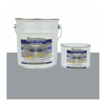 Peinture laque epoxy pour garage - 20 kg utilisation professionnelle gris b�ton - matpro