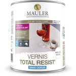 1919 by mauler - mauler - vernis total resist bois & surface peinte 2, 5l - aspect cire incolore - produit ...