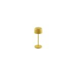 Faro barcelona - mavis lampe de table portable jaune 2w tactile ip54 71922