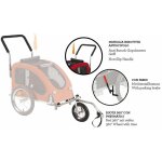 Max. 30 kg: kit de jogging pour remorque � chien