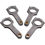 Maxpeedingrods - 4x h - beam bielles conrods for honda civic crx d16 zc sohc vtec d series 5. 3937'