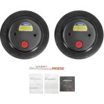 Maxpeedingrods - paire de sacs  ressort  suspension pneumatique 2600 lbs 1 / 2 - 14npt single port