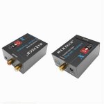 Maxtech dk - 201 convertisseur audio coaxial numrique vers analogique l / r unidirectionnel