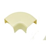 Coude pour goulotte de climatisation - coude plat 90 p / goulotte artica 110