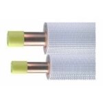 Mc distribution - tube cuivre double isolé m1 - bi tube ø 1 / 4x0, 8 - 1 / 2 x0, 8 - couronne 20 ml Mc distribution - tube cuivre double isolé m1 - bi tube ø 1 / 4x0, 8 - 1 / 2 x0, 8 - couronne 20 ml