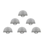 50 cales de fixation pour plaque ondule p. o 76 / 18 - coloris - translucide