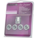 Mcgard - 4 ecrous antivol 14x150 l22. 7 h22 coniques chromes 24019su