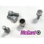 Mcgard - 4 vis antivol chrome 14x15 long 267mm douille 17mm - 28018sl