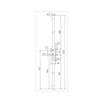M�canisme cavith 4572 a2p verticale fouillot or gauche - iseo - 9704vfca05. 5