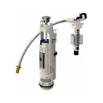 Geberit - mcanisme de chasse simple touche et flotteur universel, nemo type 290 - 380
