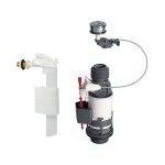 Mecanisme double chasse commande a cable wirquin