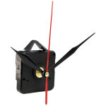 [jamais utilis�]m�canisme horloge � pile, plastique, noire, 5, 5 x 3, 8 x 5, 5 cm