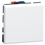 M�canisme mosaic 2 modules 250v 10 a avec enjoliveur