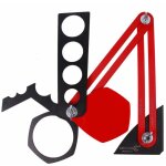 Mechanic - gabarit de m�canicien de gabarit de carrelage pour marquer et dessiner les trous et les d�coupes. ...