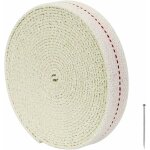 M�che (blanche), m�che � huile plate de 500 cm en coton, m�che de rechange, largeur de m�che 2 cm, convient ...