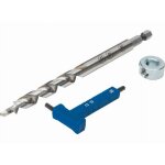 M�che � bois pour perceuse 9, 5mm ? longueur 158mm ? arbre hexagonal 1 / 4' ? compatible avec gabarits ...