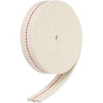 M�che de lampe, 500cm m�che de lampe � huile plate en 100% coton m�ches de rechange lanterne larg 2cm ...