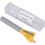 M�che � queue d'aronde, tige de 6mm, alliage de tungst�ne, rev�tement en carbure de tungst�ne, routeur ...