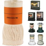 M�che de rechange pour po�le � p�trole fibre de verre et coton combustion efficace taille 95x25x180mm ...